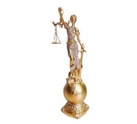 Lady Justice Figurine - Lady Justice Statue Synthetic Resin Statue Goddess of Justice | Blind Lady Goddess of Justice and Equity Resin Sculpture Dec
