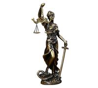 Lady Justice Statue - Justice Law Statue | Blind Goddess of Justice Sculpture | Justice Blind Statues | Justice Resin Statue | Justice Fairness Goddess Statue for Lawyer Studio Desk