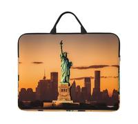Lady Liberty Printed Laptop Sleeve 16.5 * 12.2", Business and Casual Dual use, Suitable for Some laptops