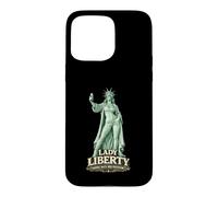 Lady Liberty Taking Back Her Freedom Statue Case for iPhone 15 Pro Max