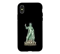 Lady Liberty Taking Back Her Freedom Statue Case for iPhone X/XS