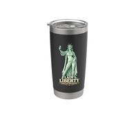 Lady Liberty Taking Back Her Freedom Statue Stainless Steel Insulated Tumbler