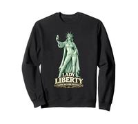 Lady Liberty Taking Back Her Freedom Statue Sweatshirt