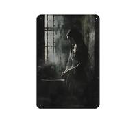 Lady Macbeth Handwashing Retro Poster Metal Tin Sign Chic Art Retro Iron Painting Bar People Cave Cafe Family Garage Poster Wall Decoration 8x12inch(20x30cm)