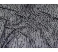 Lady McElroy Textured Stretch Knit Fabric Grey - per metre