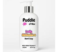 Lady Millioinaire Liquid Hand Soap - 250ml - With Vitamin E - Perfume Scent - Vegan Friendly - Puddle of Wax - Made in the UK