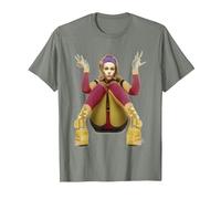 Lady Miss Kier Singer of Deee-Lite by Simon Fowler T-Shirt, Men, Olive Heather, Small
