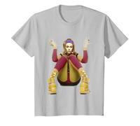 Lady Miss Kier Singer of Deee-Lite by Simon Fowler T-Shirt, Youth, Silver Grey, Medium