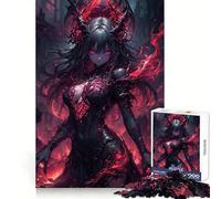 Lady of Blood Jigsaw Puzzles for Adults 1000 Pieces Creative Play True Detail Real Challenge Art Decor (50x75cm)