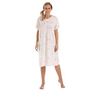 Lady Olga Ladies Nightdress Short Sleeve Floral Print