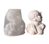 Lady Sculpture Silicone Molds for Making Soap Making Mold Female Statue Silicone Molds for Epoxy Resin Female Figurine