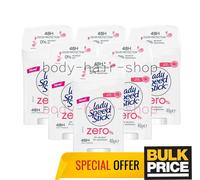Lady Speed Stick Zero Rose Petals Deodorant 48H Odor Protection 40g Bulk 3-Pack