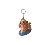 Lady & Tramp LADY Dog Key Ring Dangler Ornament PVC Figure
