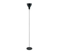 Lady V Floor Lamp Chrome & Matt Black Straight
