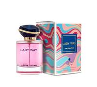 Lady Way 100ml Eau De Parfum by AL-EMAM - Long-lasting women’s fragrance with jasmine, orange blossom, creamy vanilla & soft musk for a fresh, elegant scent.