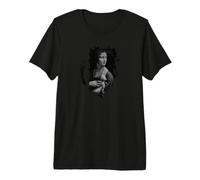 Lady with an Ermine Grunge Premium T-Shirt