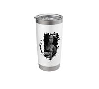 Lady with an Ermine Grunge Stainless Steel Insulated Tumbler