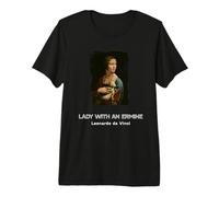 Lady with an Ermine Premium T-Shirt