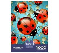 Ladybird 1000 Piece Jigsaw Puzzles for Adults And Kids with Extra Fun Challenges Home Decors Creativity & Gift Giving 70x50cm/1000pcs