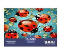 Ladybird 1000 Pieces Premium Jigsaw Age 14+ for Adults Cool Collage Effect, Fun Details, Educational, Challenging Puzzle Games 70x50cm/1000pcs