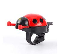 ladybird bicycle bell, Mini Cute Animal Shaped Toddler Bike Bell for Safe Riding, Easy Handlebar Mount, Lightweight Durable Plastic Outdoor Safety Gift