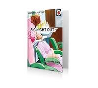 Ladybird Books for Grown-Ups"Big Night Out" Birthday Card, Multi, 7 X 5, LA020