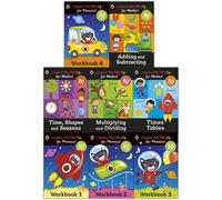 Ladybird I'm Ready Series, Key Stage 1 Phonics and Maths 8 Books Collection Set