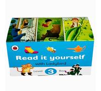 Ladybird Read It Yourself Tuck Box Level 3: 8 Books Box Set (The Elves and the Shoemaker, Hansel and Gretel, Jack and the Beanstalk, Rapunzel, Aladdin, Puss in Boots, The Jungle Book, Thumbelina)