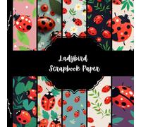 Ladybird Scrapbook Paper, Insect Junk Journal Paper, Bug Decorative Paper, DIY Projects, Origami, Collage Sheets, Decoupage Paper, 10 Designs, Double Sided