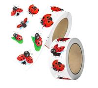 Ladybird Stickers 1000 Pieces Cartoon Waterproof Sticker Collection