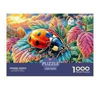 Ladybug 1000 Piece Jigsaw Puzzle for Adults - A Great Gift Idea for Men & Women, Challenging Wall Art for Home Decoration 70x50cm/1000pcs