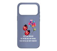 Ladybug art friends aging humor senile growing old together Case for iPhone 17 Pro Max