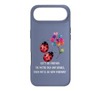 Ladybug art friends aging humor senile growing old together Case for iPhone Air