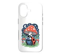 Ladybug Cottagcore Mushroom Lady Bug Decoration Ladybug Case for iPhone 17