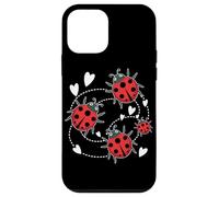 Ladybug Cute Insect Heart Kawaii Aesthetic Cartoon Beetle Case for iPhone 12 mini