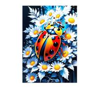 Ladybug Daisy Puzzles 30 for Adults,jigsaw puzzles for adults 30 Pieces Puzzle Home Challenging Educational Games Home Decoration puzzle Gifts