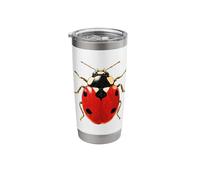 Ladybug Design Ladybird Lover Insects Cute Beetle Ladybugs Stainless Steel Insulated Tumbler
