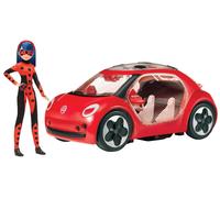 Ladybug E-Beetle Car with Fashion Doll and Convertible Car