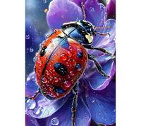 Ladybug Flower Puzzles 120 for Adults,jigsaw puzzles for adults 120 Pieces Puzzle Home Challenging Educational Games Home Decoration puzzle Gifts