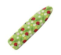 Ladybug Funny Ironing Board Cover Standard Size Fits Most Standard Iron Boards with 100% Cotton,Easy to install