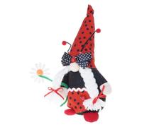 Ladybug Gnomes Tomtes Nisse Swedish Dwarfs Faceless Doll for Kitchen