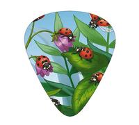 Ladybug High-Quality, Wear-Resistant And Tough Guitar Picks Give You A Different Musical Experience