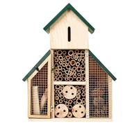 Ladybug House for Garden | Wooden Hangable Ladybug House | Decorative Multi Habitat House for Yard, Garden Shelter for Ladybugs Lacewings Bee