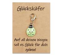 Ladybug Keychain Lady Bug Backpack Ladybug Charm Miraculous Cute Charms for Bags Bag Charms for Backpacks Bag Charm for Handbags, Green, Large