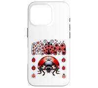 Ladybug Mom of The Birthday Girl Mothers Day Mama Bug Case for iPhone 16 Pro