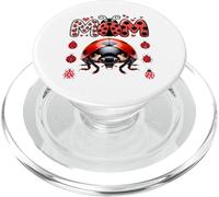 Ladybug Mom of The Birthday Girl Mothers Day Mama Bug PopSockets PopGrip for MagSafe