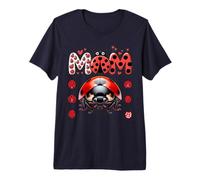 Ladybug Mom of The Birthday Girl Mothers Day Mama Bug Premium T-Shirt