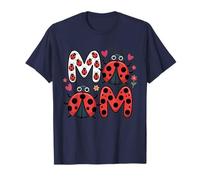 Ladybug Mom of The Birthday Girl Mothers Day Mama Bug T-Shirt