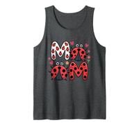 Ladybug Mom of The Birthday Girl Mothers Day Mama Bug Tank Top