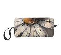 Ladybug Pattern Printed Travel Makeup Bag Portable Cosmetic Bag Makeup Case Toiletry Handbag Organiser for Women